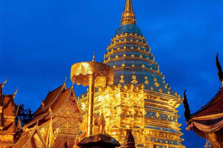 Chiang Mai: Doi Suthep Sunset & Hidden Temple with Guide