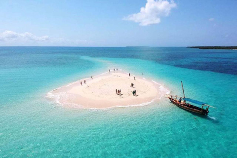 Zanzibar : Visite de l'île prison et du banc de sable de Nakupenda avec déjeuner