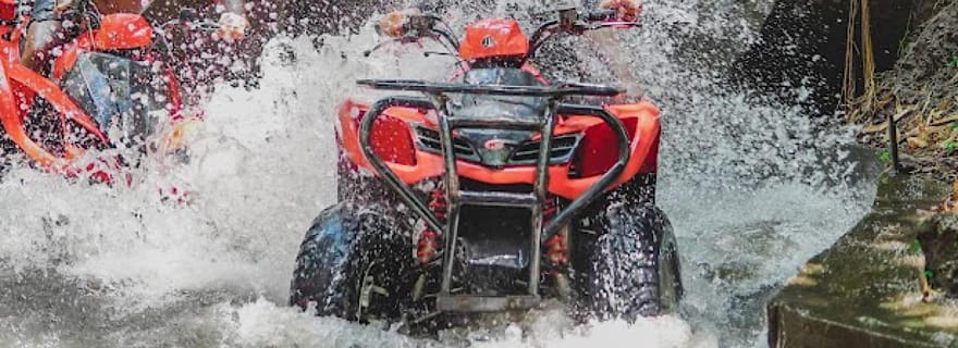 Bali : Aventure en quad avec jungle, cascades et déjeuner