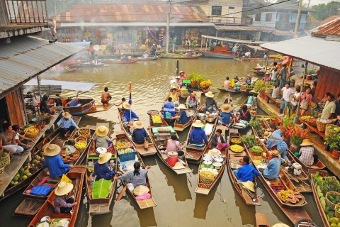 Bangkok: Maeklong Trein Markt & Amphawa Drijvende MarktMaeklong Trein Markt & Amphawa Drijvende Markt