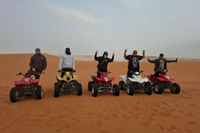 Riyad : balade à dos de chameau dans le désert, excursion en quad et collation