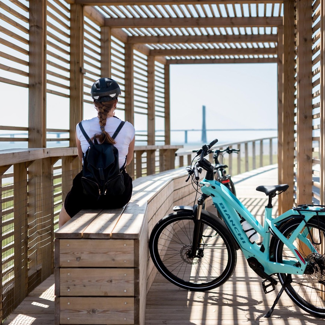 Lisbonne : La beauté de la rivière en E-Bike