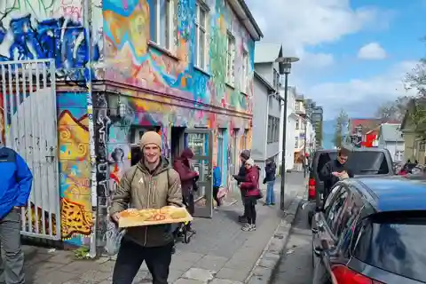 Reykjavik : visite guidée à pied sur le thème de la cuisine de rue
