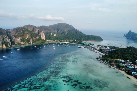 Krabi: Private Phi Phi Islands & 4 Islands Speedboat Tour