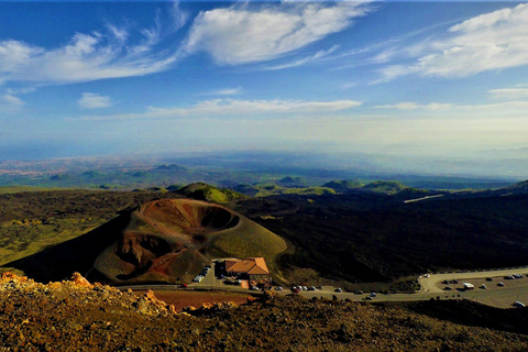 Depuis Syracuse : Tour de l'Etna avec déjeuner léger et dégustation de vin