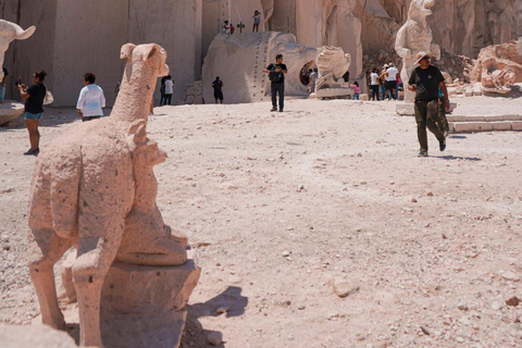 AREQUIPA : DEMI-JOURNÉE ROUTE DES SILLARS ET CANYON DE CULEBRILLAS + POINT DE VUE YANAHUARA