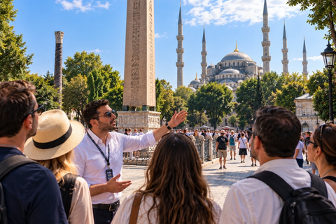 Istanbul: 5-in-1 Hagia Sophia Topkapi Cistern & Grand Bazaar Small Group Tour English