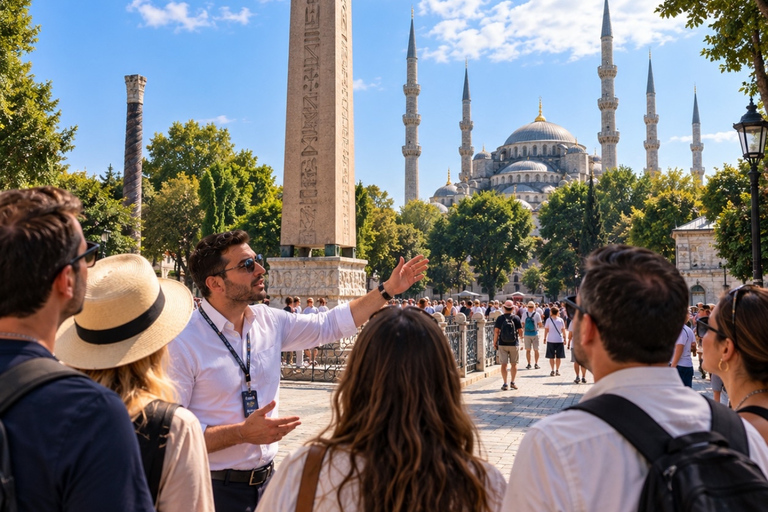 Istanbul: 5-in-1 Hagia Sophia Topkapi Cistern & Grand Bazaar Small Group Tour English
