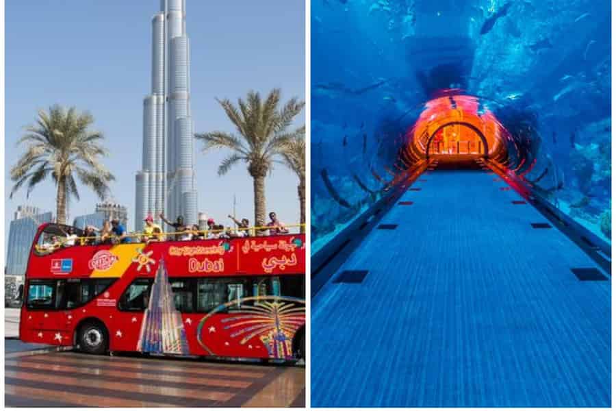 Stadtrundfahrt Dubai Hop-On/Hop-Off-Bustour & Dhow-Bootsfahrt. Foto: GetYourGuide