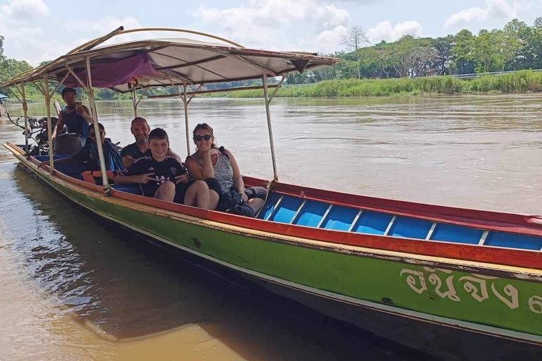 Chiang Rai: 1-Day Trekking and Longtail Boat Trip