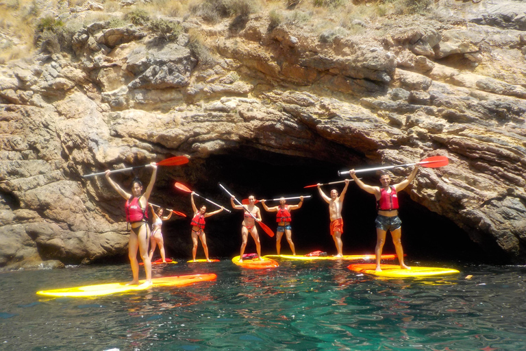 Granada: Guided Kayak Tour - Cliffs and Caves of Playa de La Rijana Granada: Guided kayak tour - cliffs and caves of Playa de La Rijana