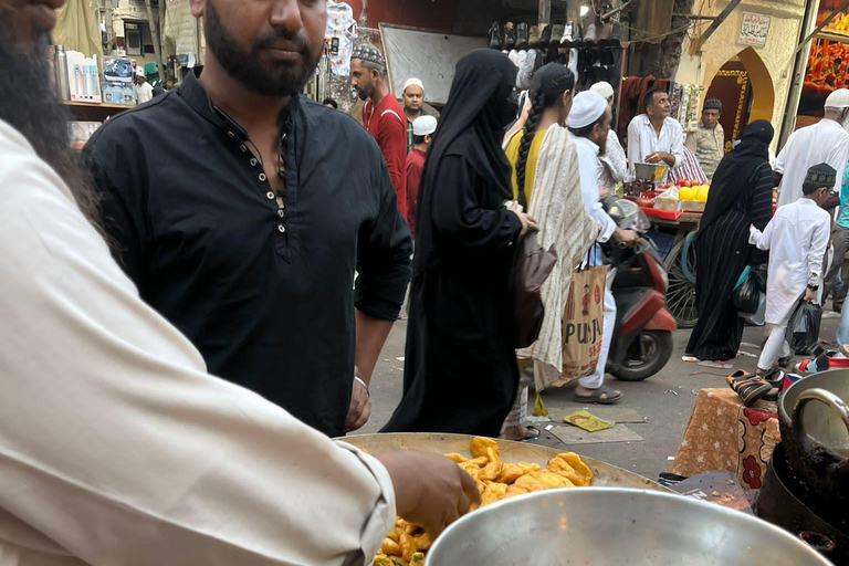 *NO ZUCCHERO* : Tour gastronomico della vecchia Delhi*Tour gastronomico Veg senza zucchero