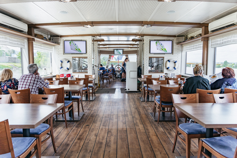 Viena: Paseo en barco por el canal del Danubio con almuerzo opcionalSolo crucero