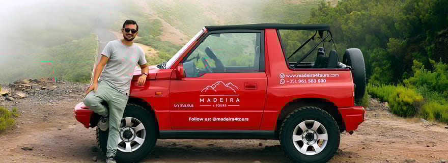 Pico do Arieiro en 4 heures : expérience immersive en jeep privée