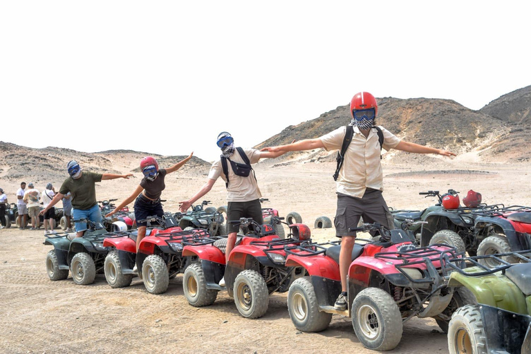 Hurghada: Quad Bike Adventure with Hotel Transfers Pick up Outside hurghada