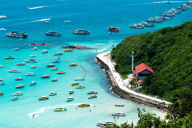 Au départ de Bangkok : Excursion d'une journée à l'oasis exotique de l'île de Koh LanVisite privée de l'île de Kon lan