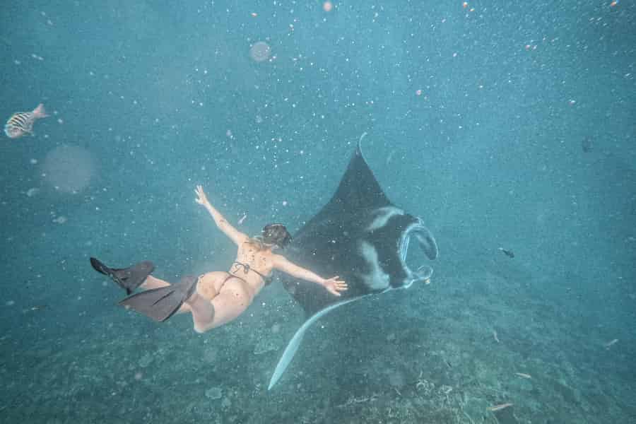 Von Bali: Schnorcheln an 3 Orten mit GoPro & West Penida Tour. Foto: GetYourGuide Von Bali: Schnorcheln an 3 Orten mit GoPro & West Penida Tour. Foto: GetYourGuide