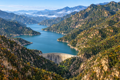Beijing: Qinglong Gorge Ticket, Boat & BungeeJumping Options Private Car: Ticket + Speedboat