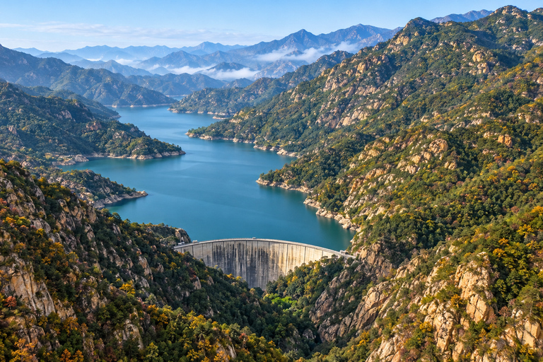 Beijing: Qinglong Gorge Ticket, Boat & BungeeJumping Options Private Car: Ticket + Speedboat