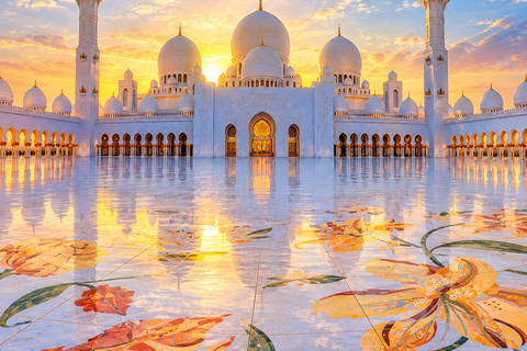 Private Abu Dhabi City Tour from Dubai & Sheikh Zayed Mosque This tour option includes a German-speaking tour guide