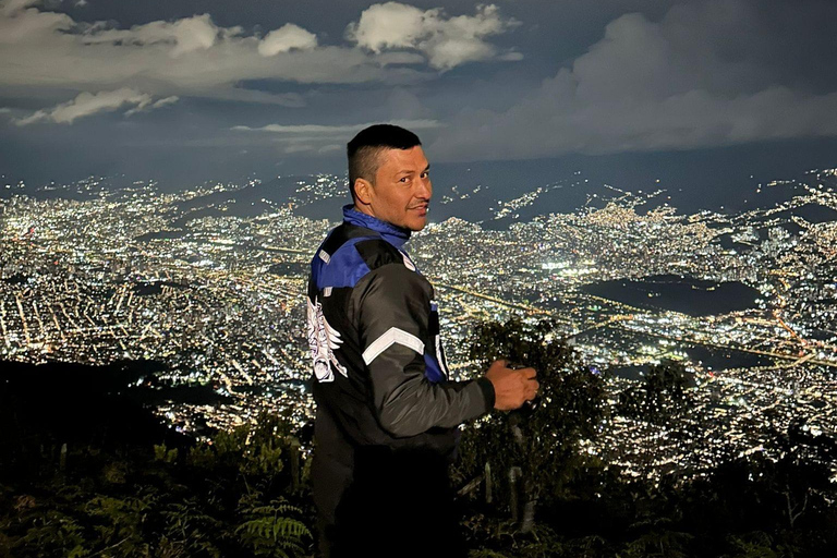 Balcones viewpoint in Arví Park, the best panoramic view of Medellín.