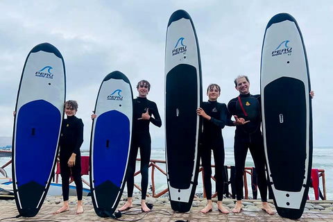 Lima: All Levels Surf Lesson at Playa Makaha in Miraflores