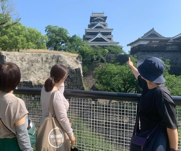 地元ガイドによる熊本城ガイドツアー