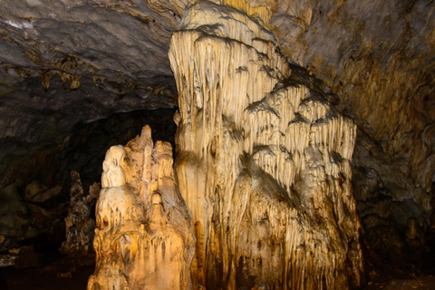 Hiking in Pellumbas Cave, Erzeni Canyon and Petrela Castle!