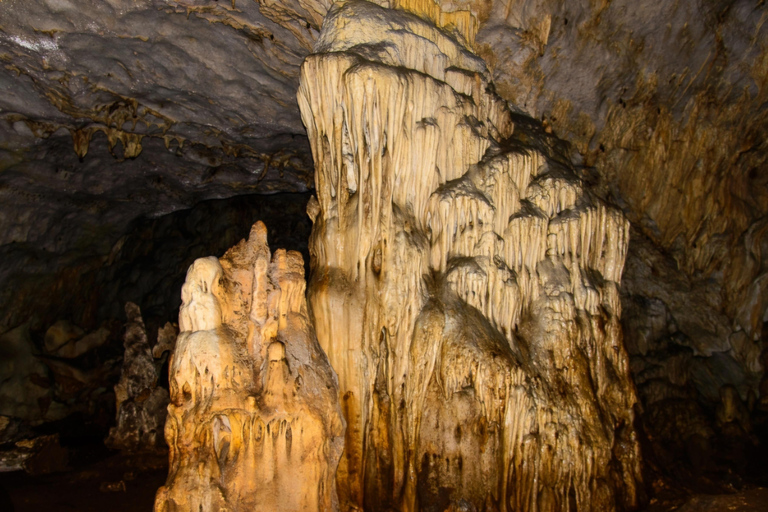 Hiking in Pellumbas Cave, Erzeni Canyon and Petrela Castle!