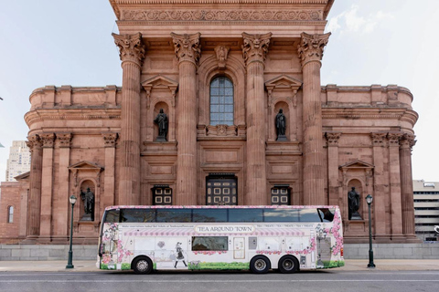 Philadelphia: Tea Around Town Bus Tour with Live Guide Luxe Admission