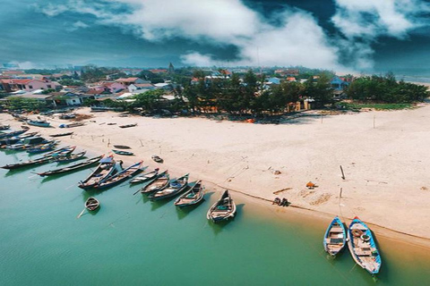 Von Hue aus: Hoi An Bustransfer mit Hai Van Pass &amp; Marmor ...