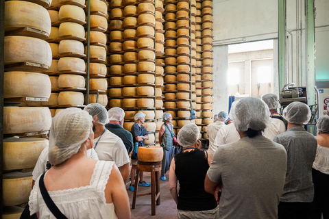 From Bologna: Parma, Parmigiano, and Prosciutto Tour by 1st-Class Train Parmesan and Prosciutto PDO Tour from Parma: a smart experience!