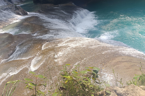 Palenque Archeological zone and Roberto Barrios Waterfalls Palenque archeological zone and Roberto Barrios waterfall