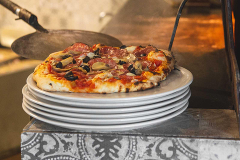 Sorrento: clase de preparación de pizza en la escuela de cocina de Tirabusciò