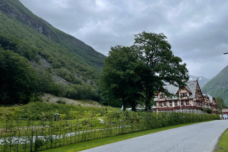 Passeio de bicicleta elétrica de Hellesylt a Norangsdalen