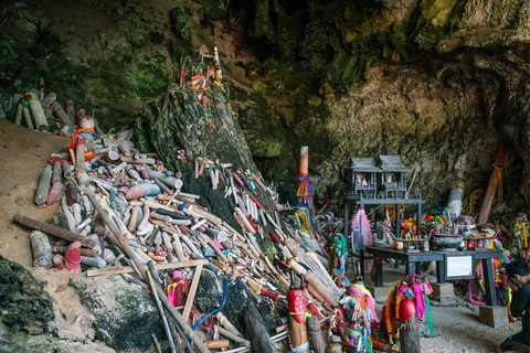 Krabi: Excursión en lancha rápida por las 4 islas y el banco de arena de Thale Waek