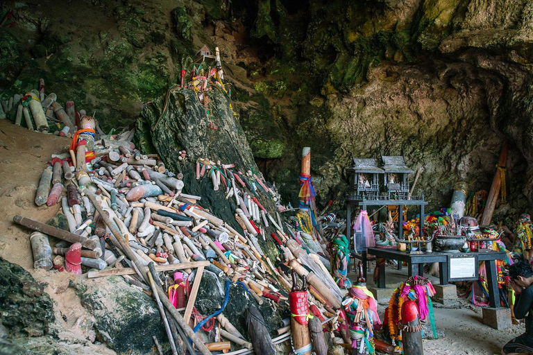 Krabi: Passeio de lancha pelas 4 ilhas e pelo banco de areia de Thale Waek