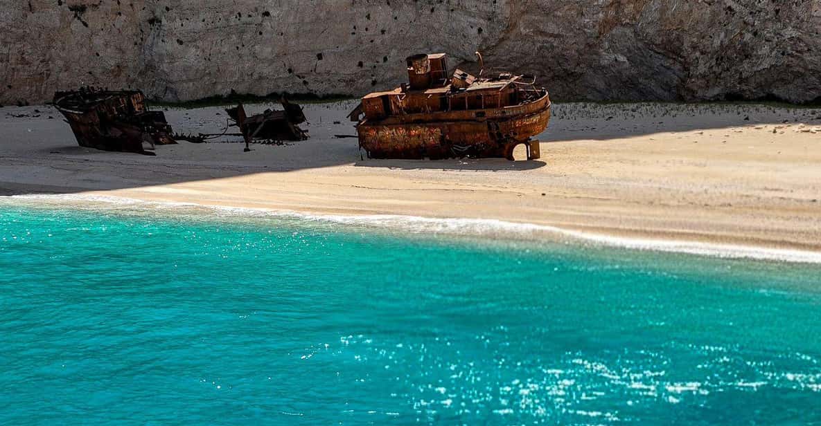 Shipwreck & Caves Private Boat Tour with Skipper — a boat tour from Zakynthos, Greece