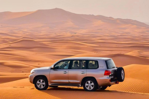 Doha: Inland Sea Desert Safari with Sunset & Sunrise Views Private Tour