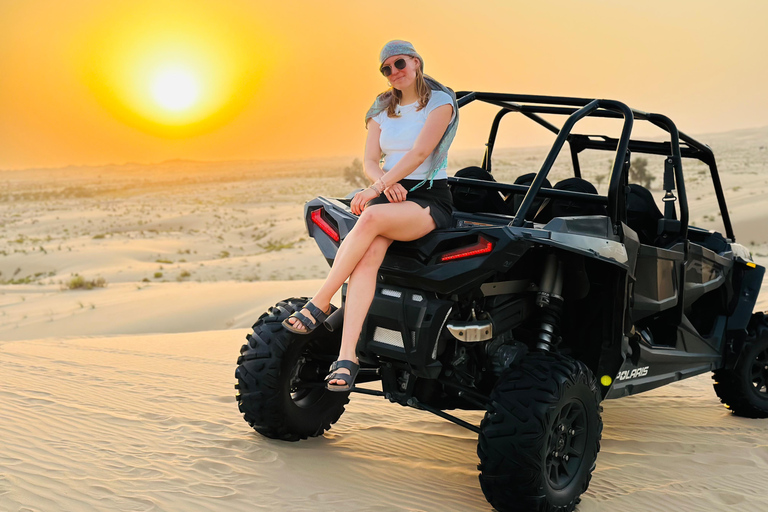 Camel Ride Sand Boarding ATV Bike & Dune Bashing Trip 4-Hour Private Desert Safari