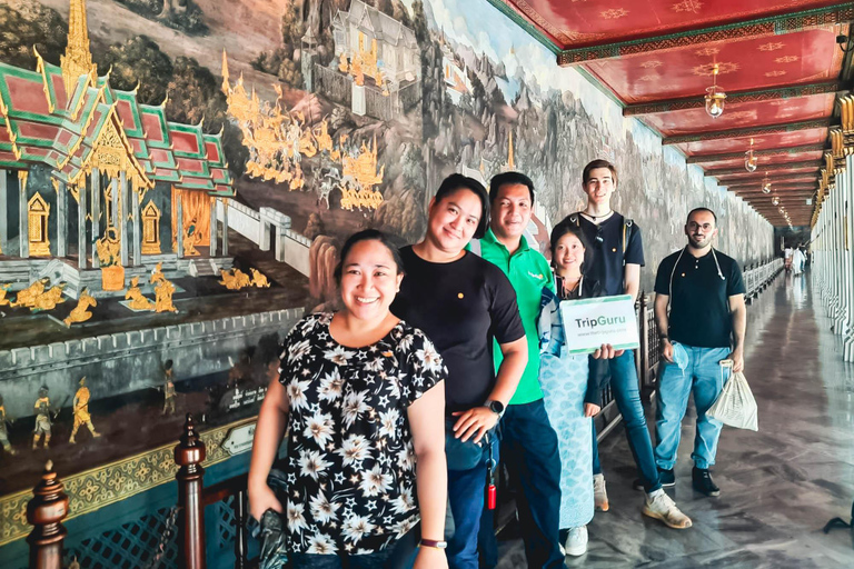 Bangkok: Tour guidato a piedi del Grand Palace e di Wat Phra KaewTour per piccoli gruppi senza tasse d&#039;ingresso