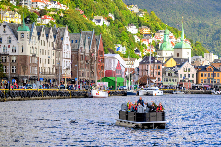 Bergen City Sightseeing Cruise by Lux Pontoon boat