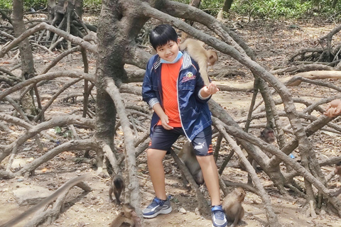 Visite d&#039;une jounée de la forêt de mangroves de Can Gio et de l&#039;île aux singes