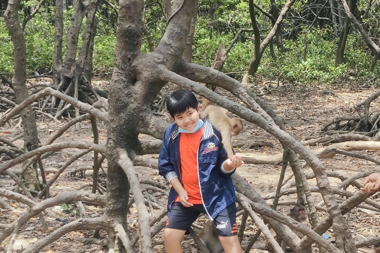 Visite d&#039;une jounée de la forêt de mangroves de Can Gio et de l&#039;île aux singes