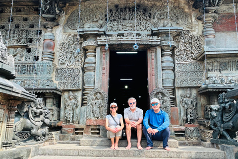 Wpisane na listę światowego dziedzictwa UNESCO Belur i Halebidu + Shravanabelagola