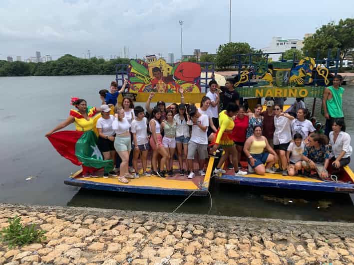 Cartagena Typical Colombian raft ride through its canals GetYourGuide