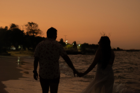 Cartagena: Private Island Romantic Dinner with Boat Transfer