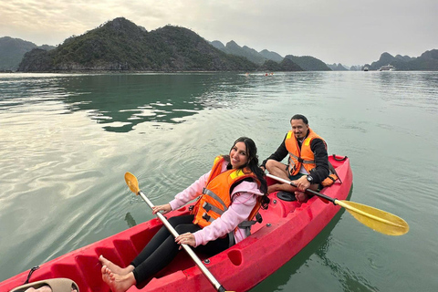 2/3-Day Halong & Lan Ha Bay Erina 5* Cruise balcony, bathtub 3-Days Cruise with Transfer from/to Hanoi or Ninh Binh