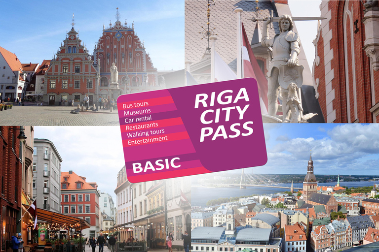 Basic Riga Pass with over 80 benefits and no time limit