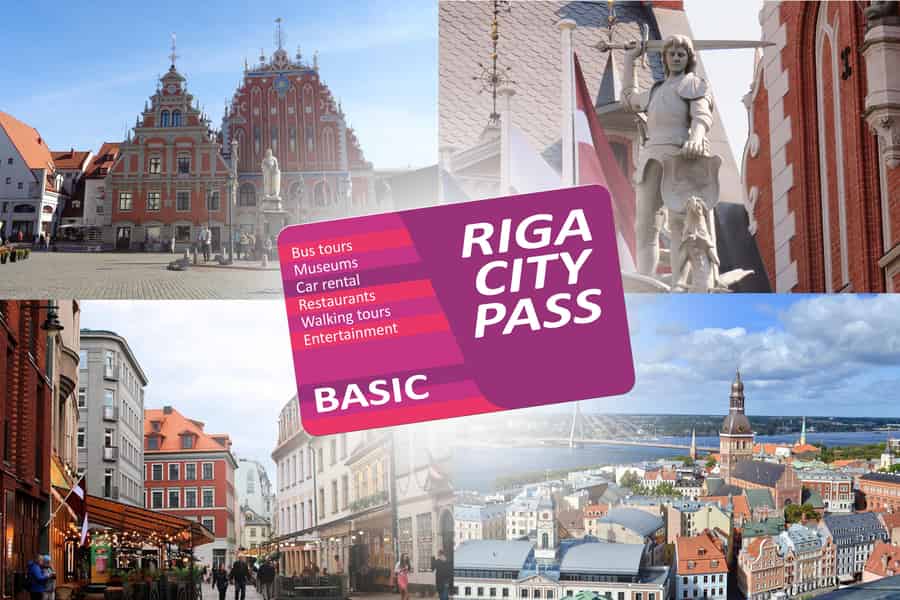Basic Riga Pass mit über 80 Vorteilen und ohne Zeitlimit. Foto: GetYourGuide Basic Riga Pass mit über 80 Vorteilen und ohne Zeitlimit. Foto: GetYourGuide